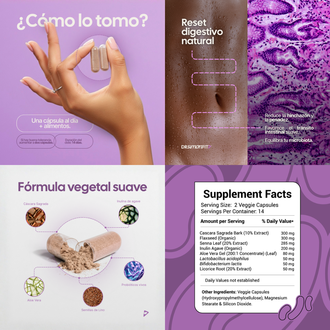 RESET DIGESTIVO - Immune Boost + Colon Cleanse