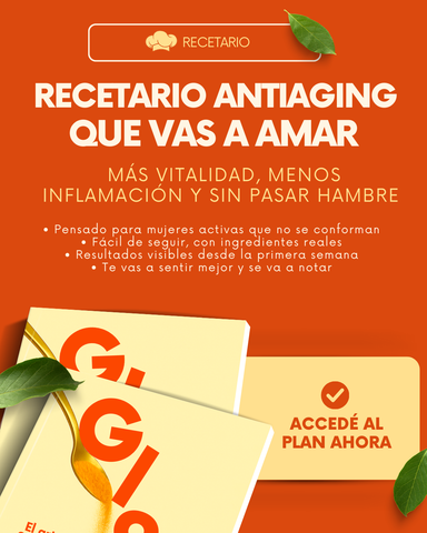RECETARIO GLOW: EL ARTE DE COMER PARA REJUVENECER
