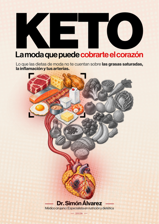 Portada de KETO — La moda que puede cobrarte el corazón, del Dr. Simón Álvarez